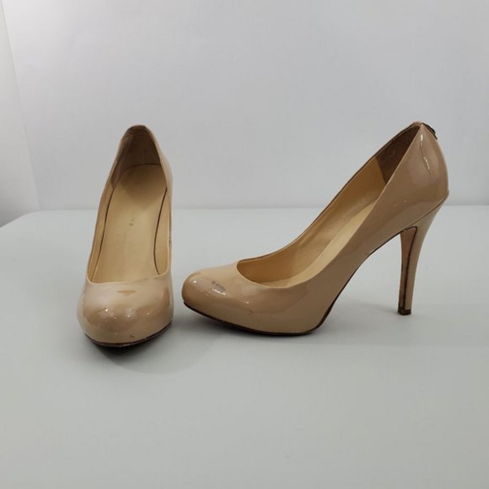 Ivanka Trump Pumps 9.5 M Nude Patent Leather Heels